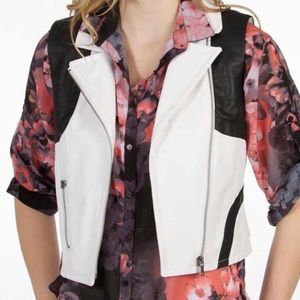 Daytrip Faux Leather Vest -Small